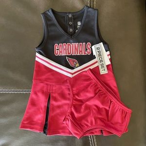 New Arizona Cardinals Cheerleading 2-Piece Outfit